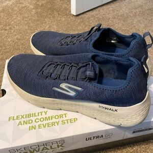 Skechers Go Walk Flex Ultra in Navy
